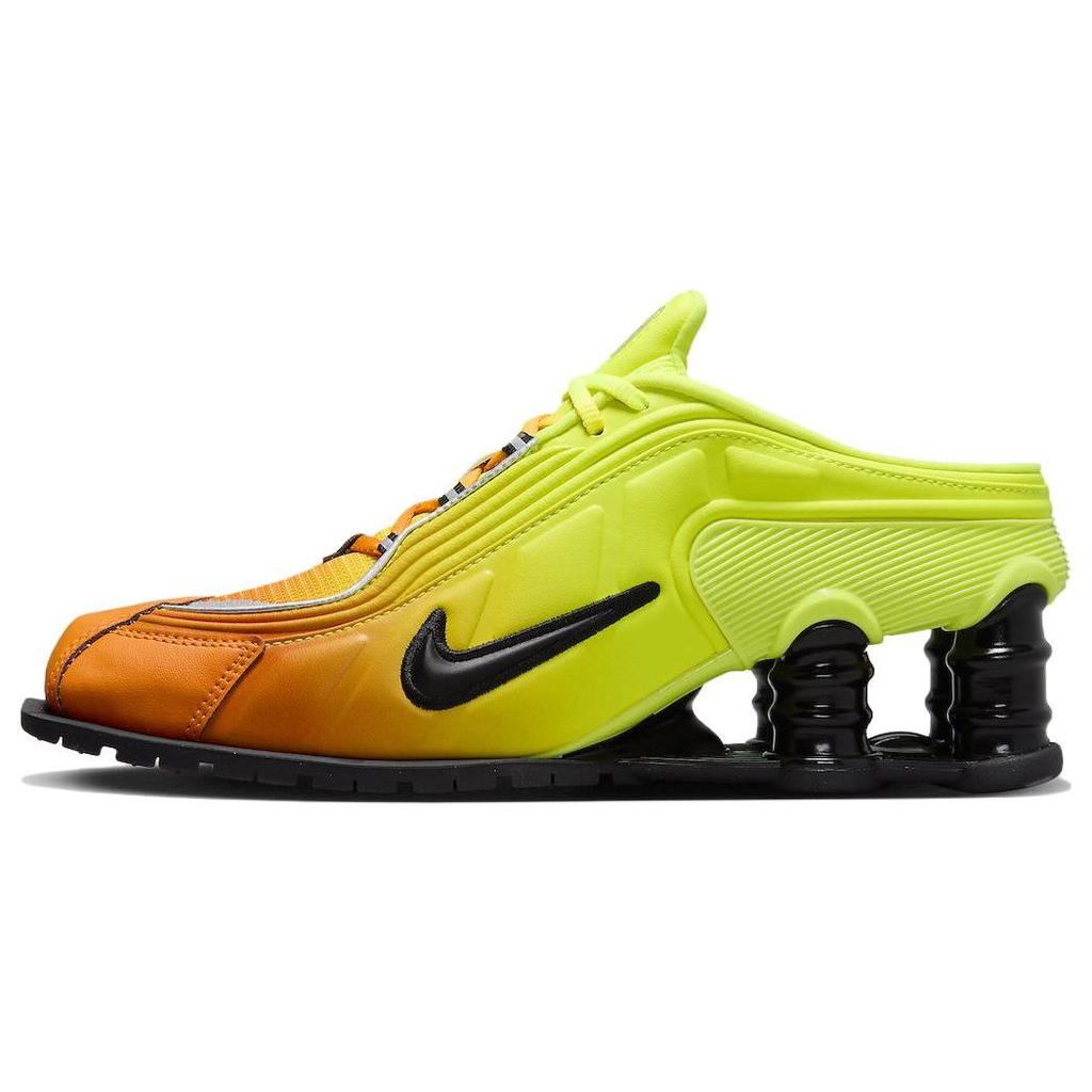 Martine Rose x Nike  Shox Mule MR4 Safety Orange Women Sneakers Black Metallic-Silver DQ2401-800