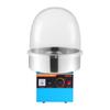 Electric Cotton Candy Machine, 1000W Electric Floss Maker With Cover, Commercial Cotton Candy Machine w/Stainless Steel Bowl & Sugar Scoop, Ideal for