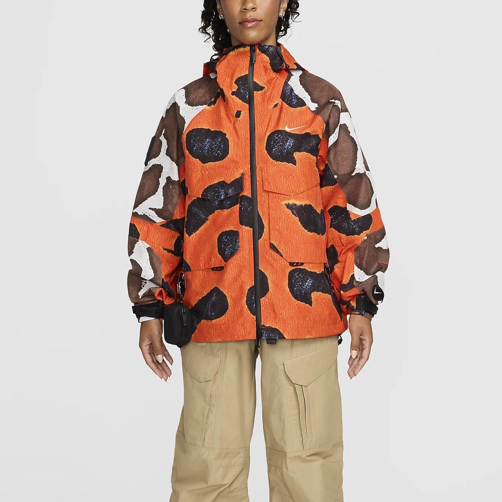 Nike X NOCTA Opal Hooded Jacket (Asia Sizing) Safety Orange Unisex Streetwear FZ3254-819