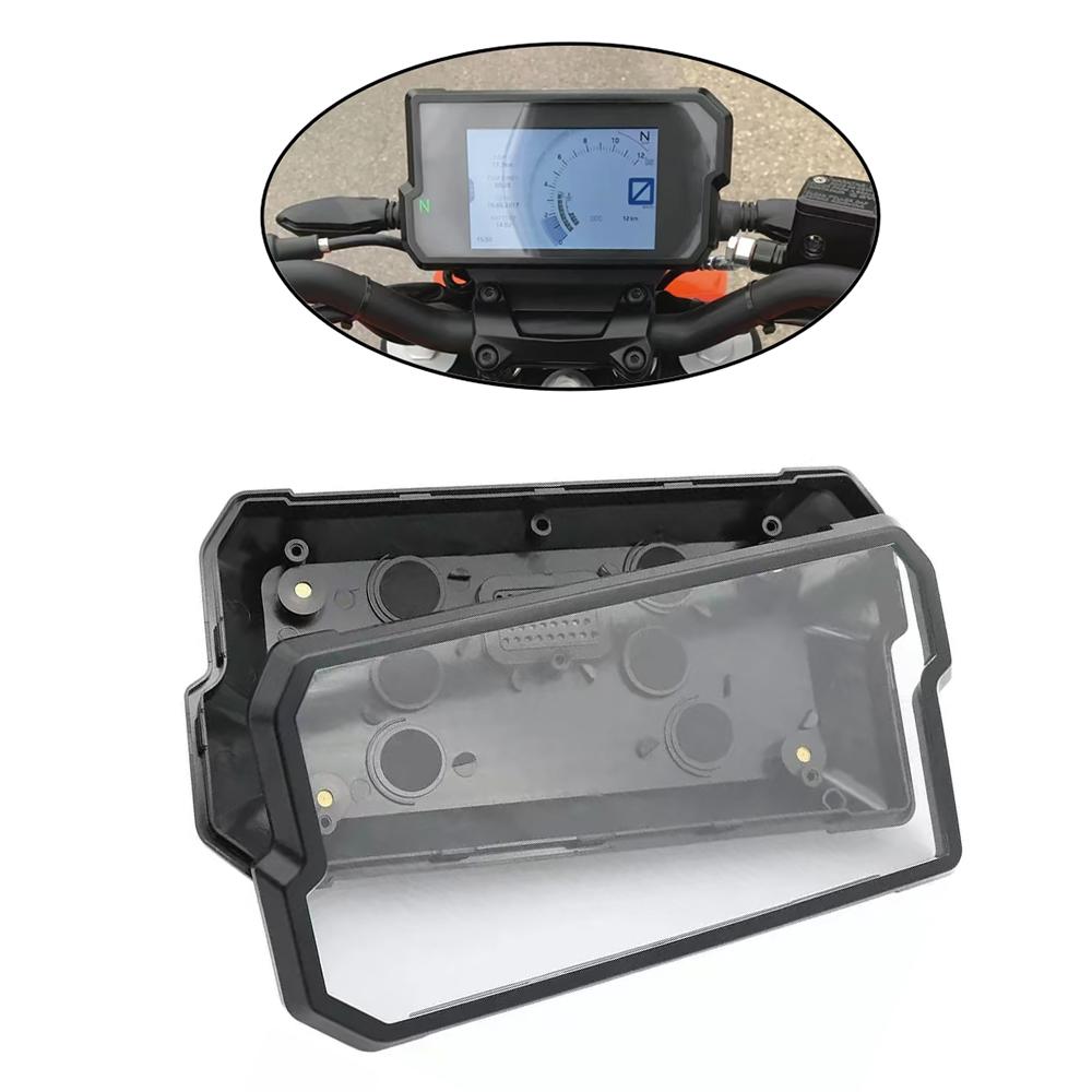 Direct Replacement trument Cluster Housing for KTM Duke 390 2018-, Speedometer & Tachometer Protective Cover Shell Instrument shell
