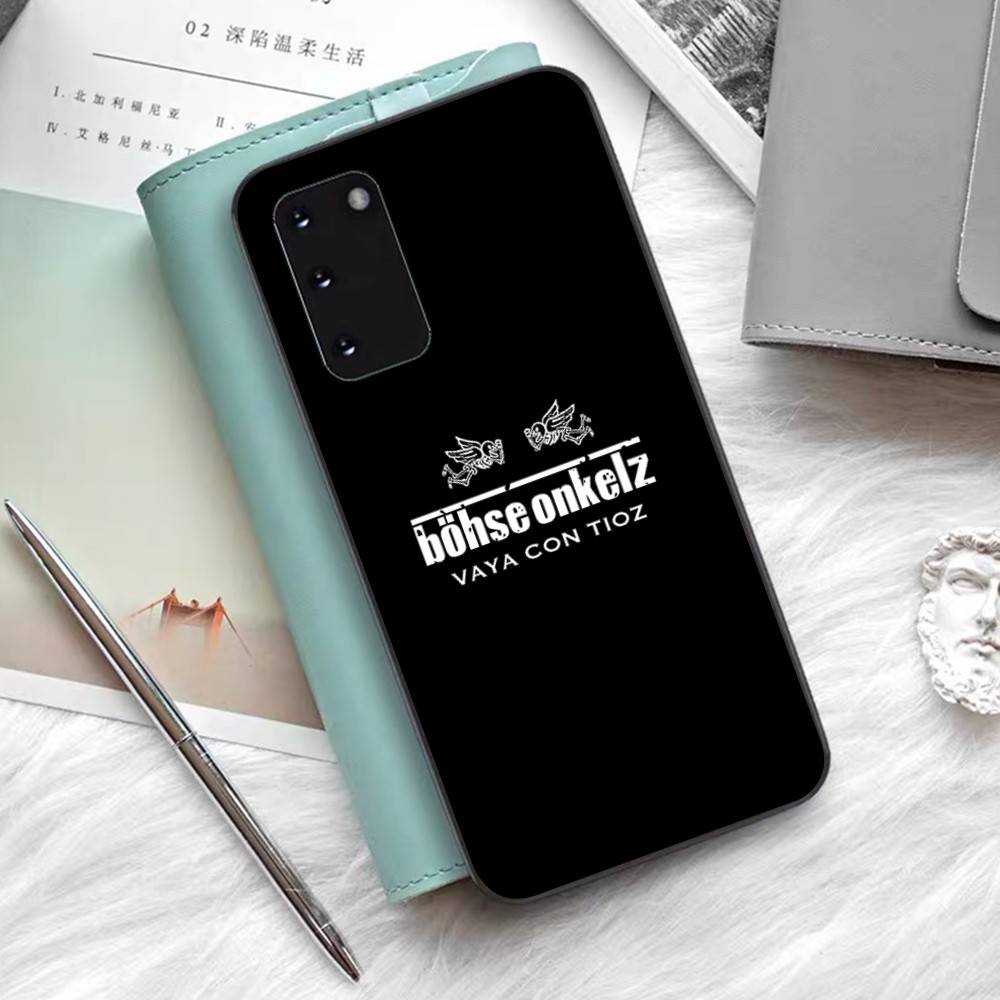

B-Bohse O-Onkelz Band Phone Case For Samsung S 24 Fe 25 Ultra Plus 20 Lite 21 30 22 23 24 22 Ultra 5G Fundas Samsung S24 ULTRA