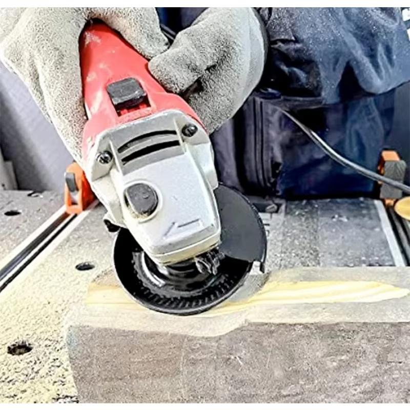 4 Zoll Runde Holz Winkelschleifscheibe Schleifscheibe Winkelschleifer Karbidbeschichtung 22mm Bohrung Formen Schleifen Schnitzen Rotationswerkzeug