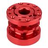 Car Steering Wheel Hub Racing Extension Spacer Adapter Kit Adjustable 40mm to 70mm(Red)