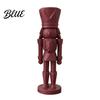 Modern Nutcracker Figure 3D Printed Soldier Statue Geometric Minimalist Figurine for Desk Luxury Home Tabletop Piece Shelf DIY Paintable Sculpture,