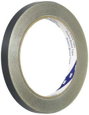 3M Black Conductive Aluminum Foil Tape with Insulation Function 10mm Width X 20m No.AL-37BLK