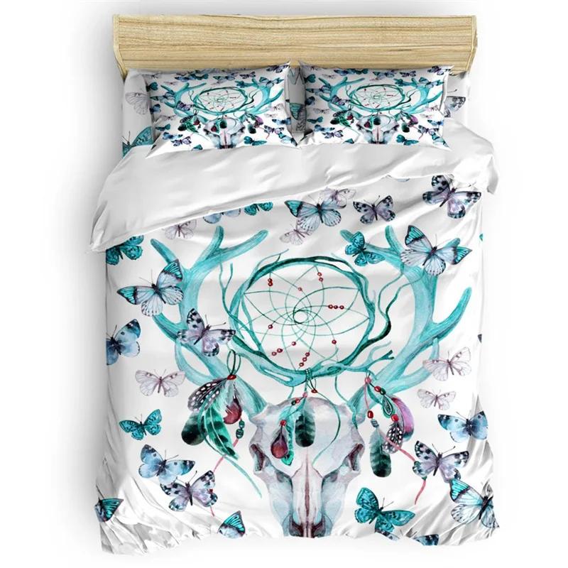 Amazing Theme Bedding Set Sacred Geometry Themed Bedding Set Various Shapes Chakra Zen Comforter Cover Dream Catcher Pillowcases