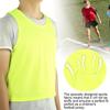 Small Mesh Children Football Training Vest Breathable Fluorescent Green  Size Breathable Football Vest