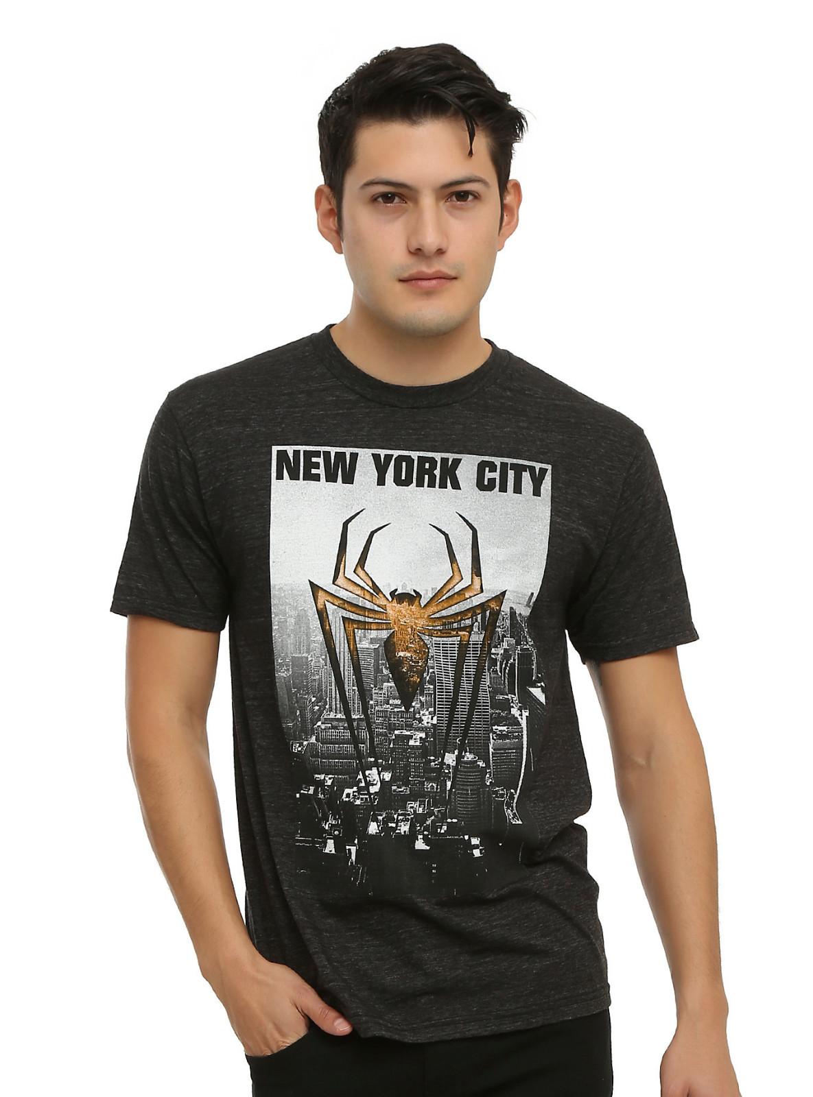 Marvel Spider-Man New York City T-Shirt S разноцветный