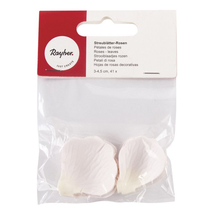 Pétales de roses Rose 3 et 4,5 cm 41 pièces