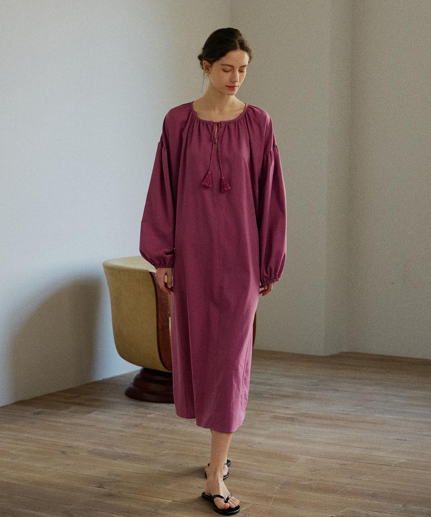 Atempo Tessel Volume Long Onepiece_Rose Purple