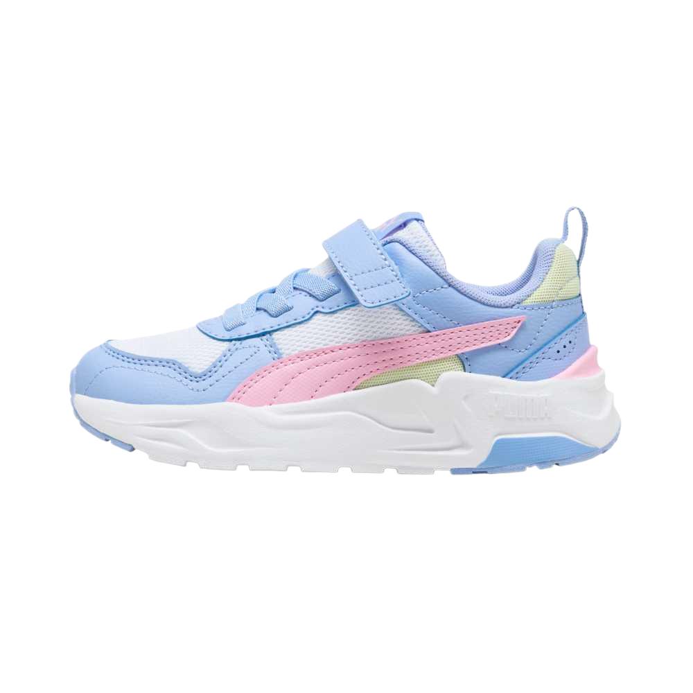 

Puma Trinity 2 Fabric Comfortable Classic Shock Absorption Low Top Casual Shoes Kids sneaker 403704-11 28