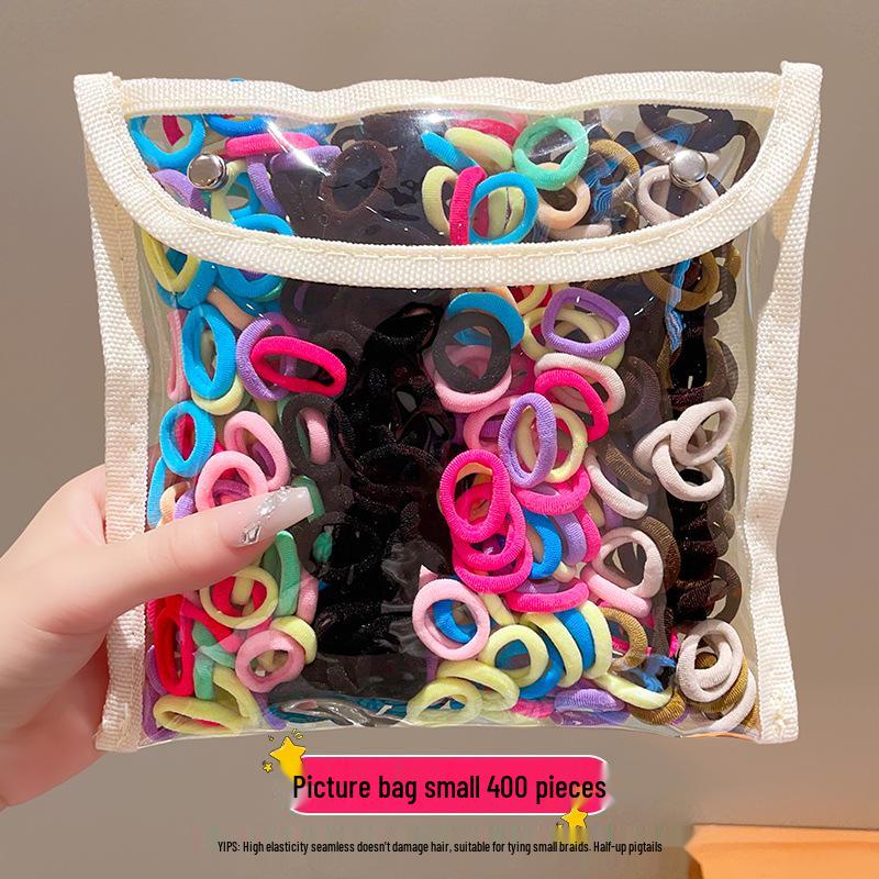 2025 New Style Kids' Hair-Friendly High Elasticity Durable Hair Ties