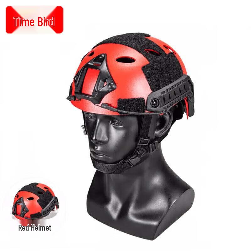 Red Professional Emergency Rescue Helmet System