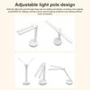 LED Desk Lamp 3 Levels Dimmable Touch Night Light USB Plug in style Eye Protection Foldable Table Lamp For Bedroom Bedside Readi