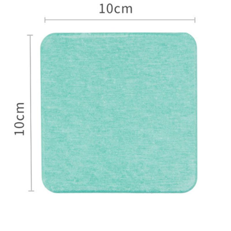 Solid Color Round Square Diatomaceous Earth Mats Toiletries Coasters Simple Absorbent Non-Slip Cup Home And Decoration Kitchen