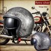 Retro Eagle Head Three-Quarter Motorcycle Helmet