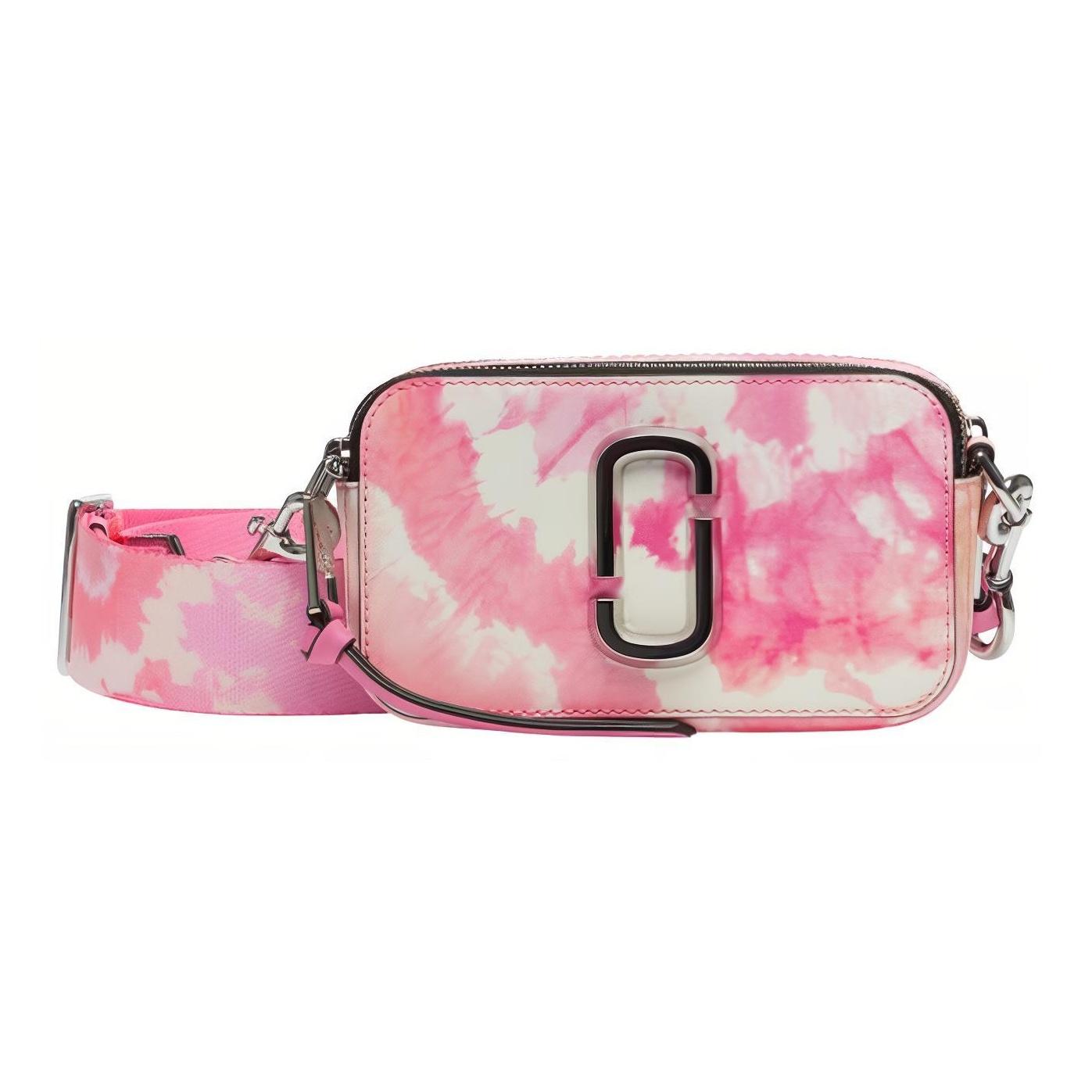 

Marc Jacobs Snapshot Tie-Dye Gradient Leather Crossbody Bag Women bags Pink H122L01PF21-699 Basic Set (Bag+Dust Bag)