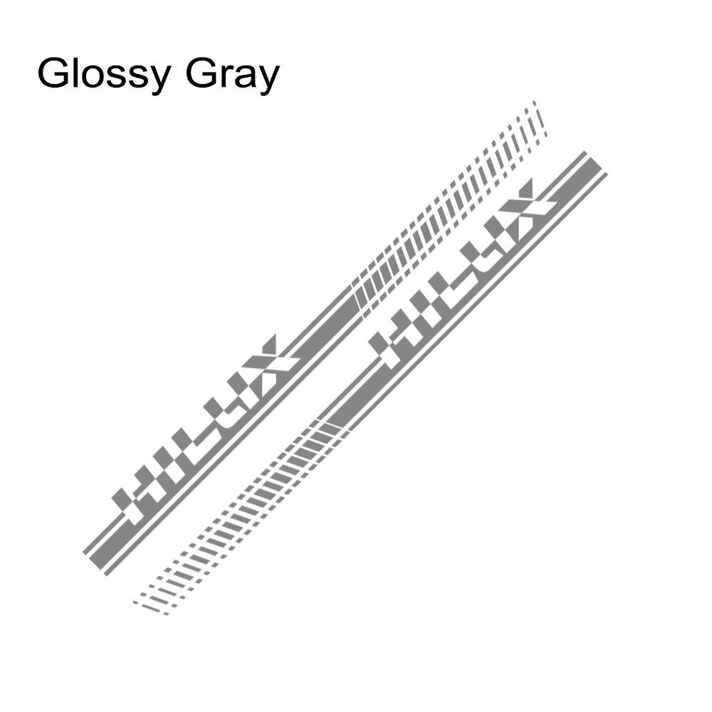 For Toyota Hilux Vigo Revo Pickup Door Side Stripes Sticker Truck Graphics Vinyl Decor Covers Car Decals Auto Tuning Accessories