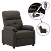 Day and Night - Day and Night Electric Recliner Chair Taupe Grey Fabric