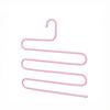 5 Layers Nonslip Clothes Hangers Rack Multifunctional Pant Storage Organizer With Multi Hanging Options