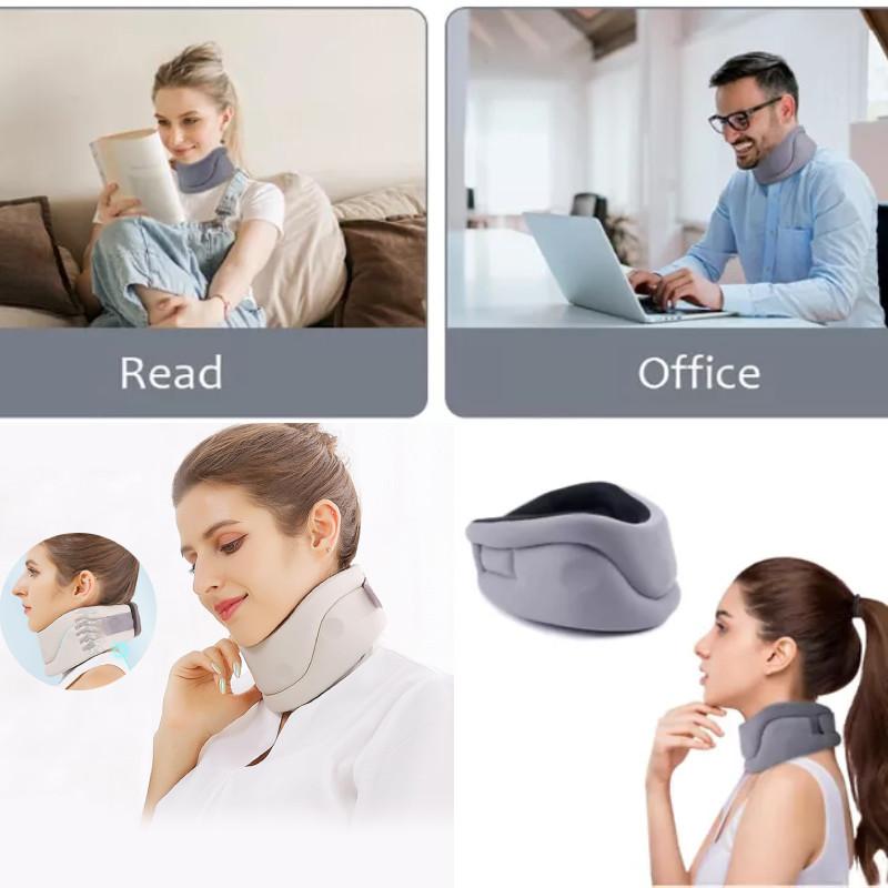 Comfortable And Breathable Neck Support Pillow For Correcting Forward Head Posture
