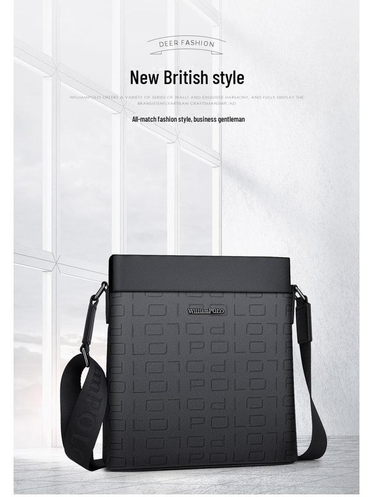 Męska torba Crossbody i na ramię King Paul o dużej pojemności - Teczka Business Casual