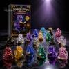 24 Day Advent Calendar Crystal Dragon 2026, Days Fantasy Reading Book Countdown Calendar, Holiday Gift Box for Kids Pcs Mini 2D Flat Acrylic