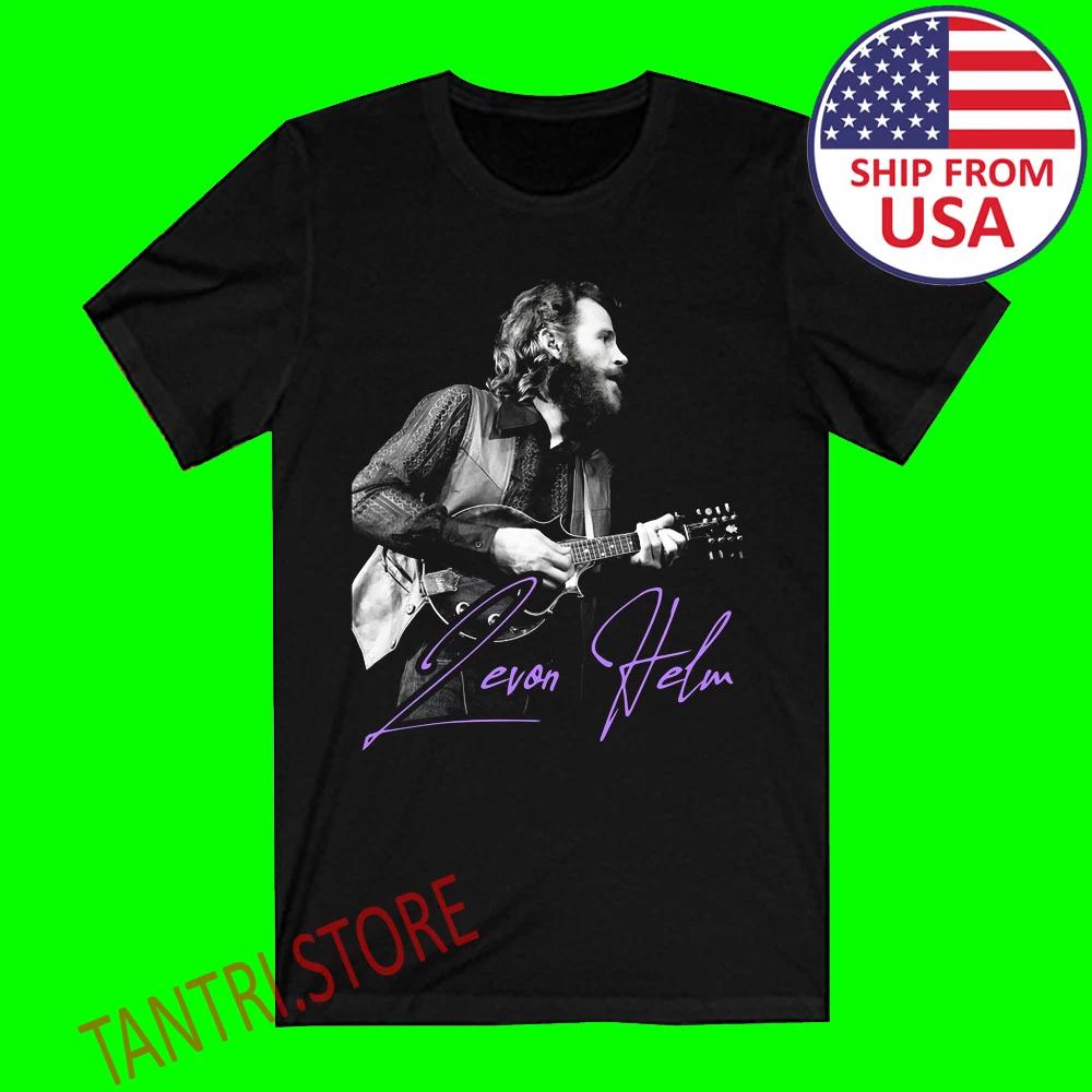 Levon Helm Guitar Men s Black Size S to 3XL M
