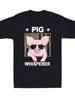 Pig Talker Pig Design Creative Gift Pig Pattern Unisexs TShirt Soft And Comfortable Crew Neck