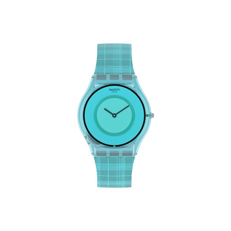 SWATCH Unisex 34mm Blue Watch SS08Z102 SS08Z102 Blue