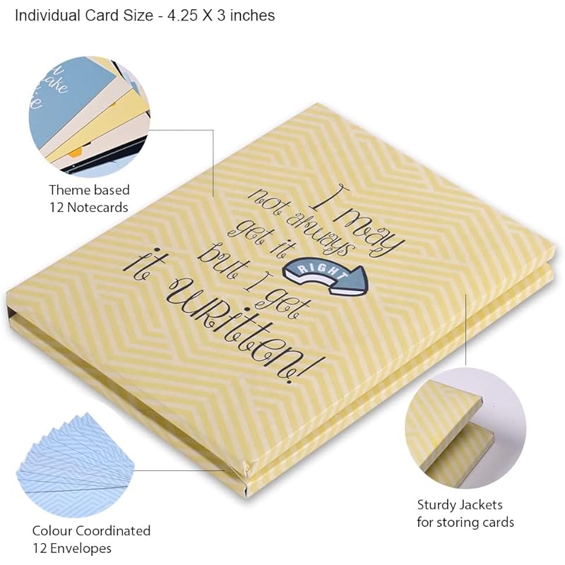 Doodle You ve Got Mail Set of 12 Notecard Set Set of 12