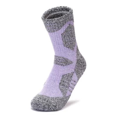 Tfo Competition-Grade Outdoor Hiking Socks for Women, Thickened, Wear-Resistant, Shock-Absorbing, Sports Running Socks, Sweat-Wicking, Breathable