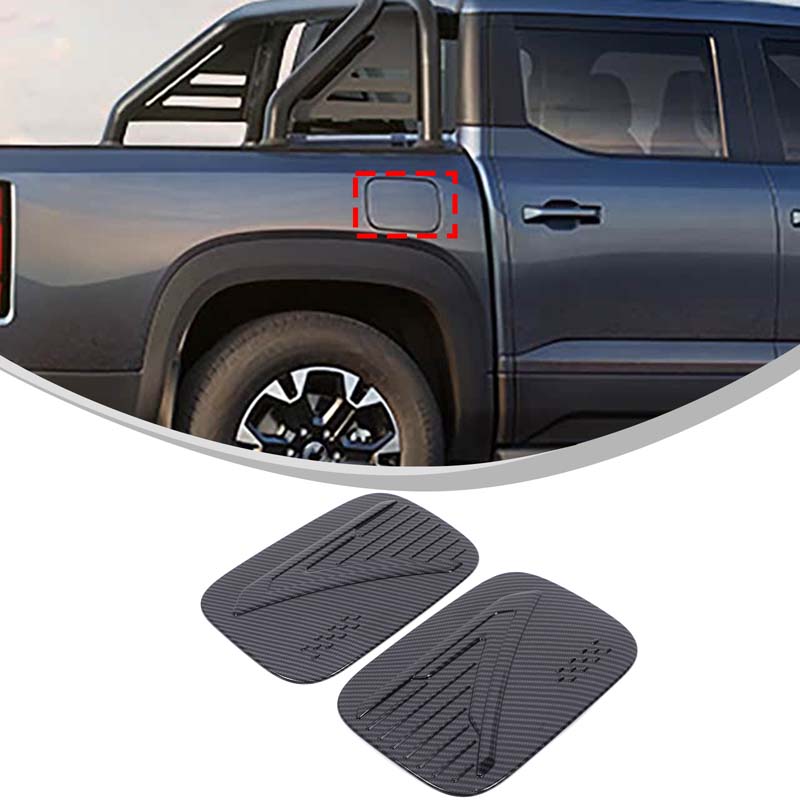 ABS Carbon Fiber Kit Central Control CD Air Outlet Frame, Steering Wheel Decorative Frame, Gear Panel for BYD Shark SHARK 2024+ 4