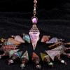 Amethyst Rainbow Stone Aquamarine Crystal Pendulum, Wiccan Supplies and Tools, Pendulos De Energia, Healing Crystals for Energy Balancing Chakra