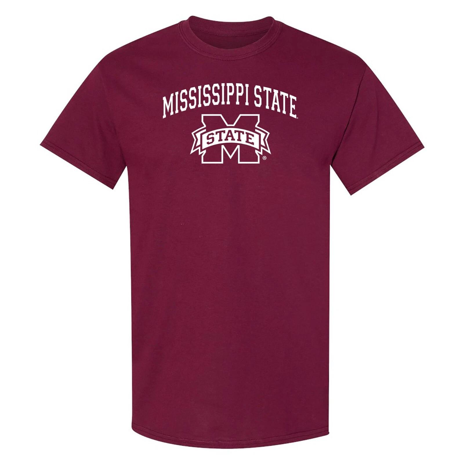 Mississippi State Arch Logo T-Shirt - Maroon XL
