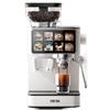 DESI Touchscreen Italian-American Smart Grind-and-Brew Semi-Automatic Coffee Maker for Cold & Hot Drinks In Office or Home.
