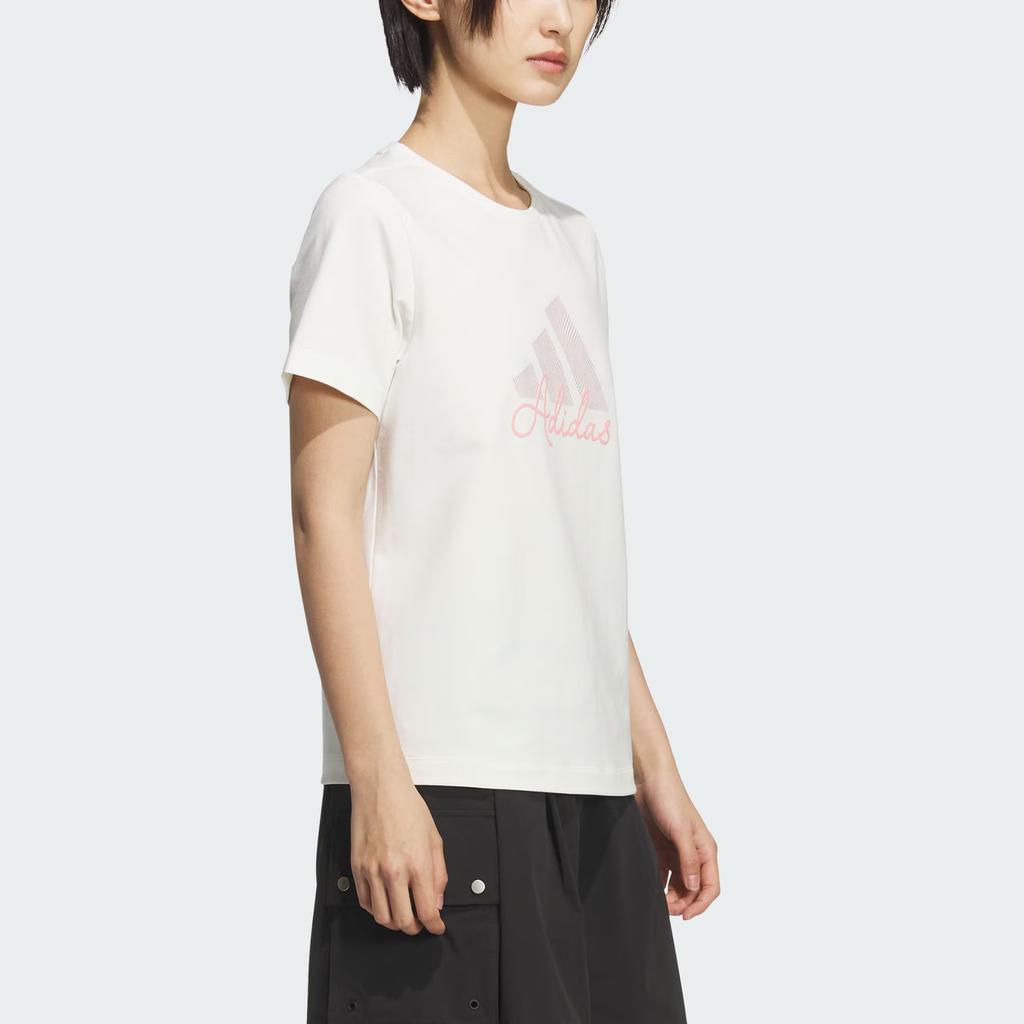 Adidas Must Haves Comfortable Sports Casual Short Sleeve T-Shirt Women Tops KF2677