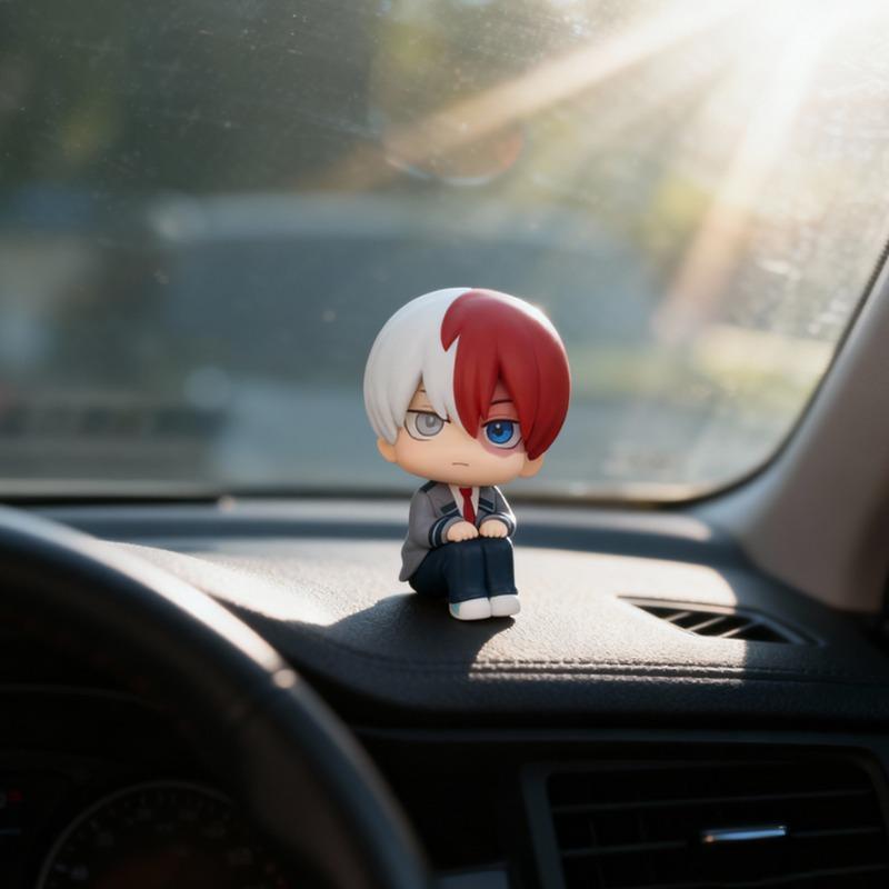 My Hero Academia Deku Bakugo Shoto Dabi Chibi-Style Model - High-Quality Ornament Toy 2025