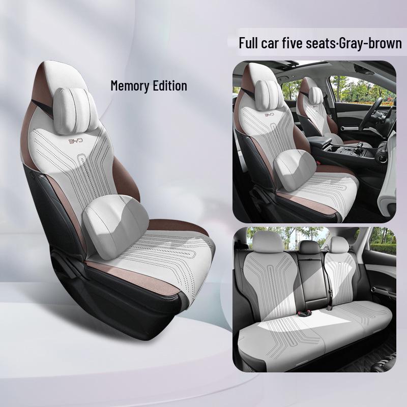 All-Season Ventilated Seat Covers for BYD Yuan Plus Champion Edition