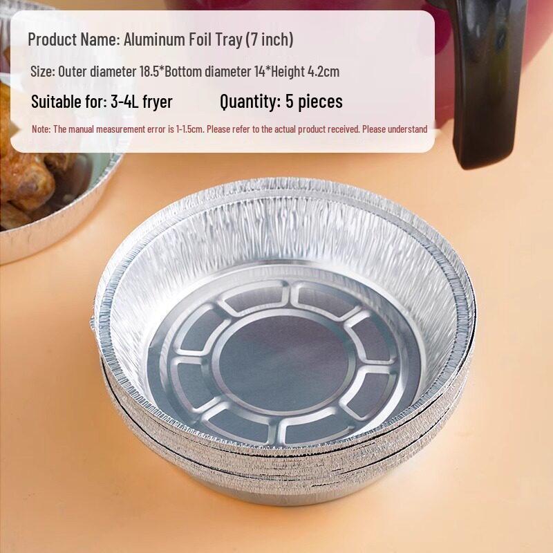 Air Fryer & Oven Food Grade Foil Trays