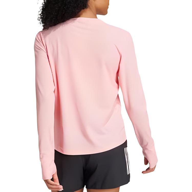 Adidas Free Shipping With AdiClub Own The Run Long Sleeve Tee IV5412