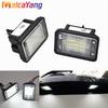 2 Pieces LED Number License Plate Light Lamp For Mercedes-Benz GL ML GLK GLA GLC GLE Class W176 W166 X156 X166 X204 X205 R172