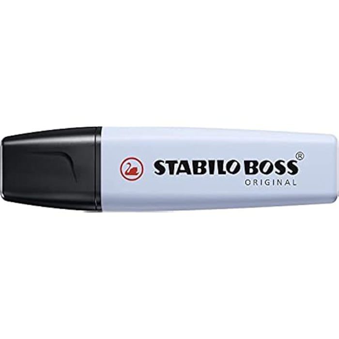 Surligneur - STABILO - BOSS ORIGINAL Pastel - Lot X 10 - Nuage De Bleu