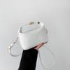 Stylish 2023 Winter Korean Fashion Handbag Elegant Pu Leather Shoulder Bag With Zipper