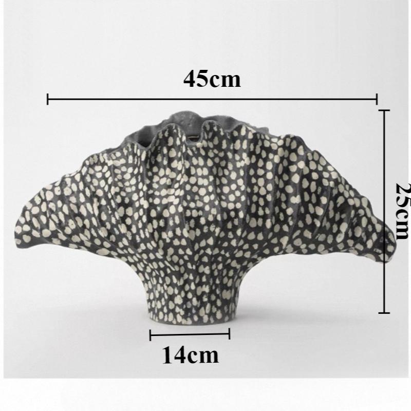 Ceramic Flower Vase Pottery Decorative Vases Modern Vase Plants and Decoration Ornaments Aesthetic Living Room Decor Accessories