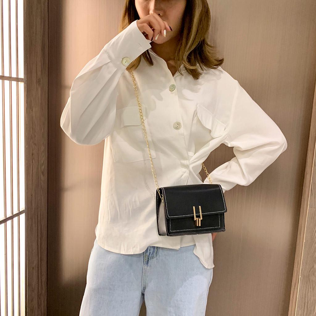 Damenmode Allzweck kleine quadratische Tasche Single Shoulder Messenger Bags