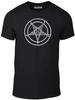 Baphometův Sigil Tričko Pánské Dámské Trička Top - Vtipné Tričko Pánské Dámské Trička Top Satan retro ďábel bible antikrist čarodějnice