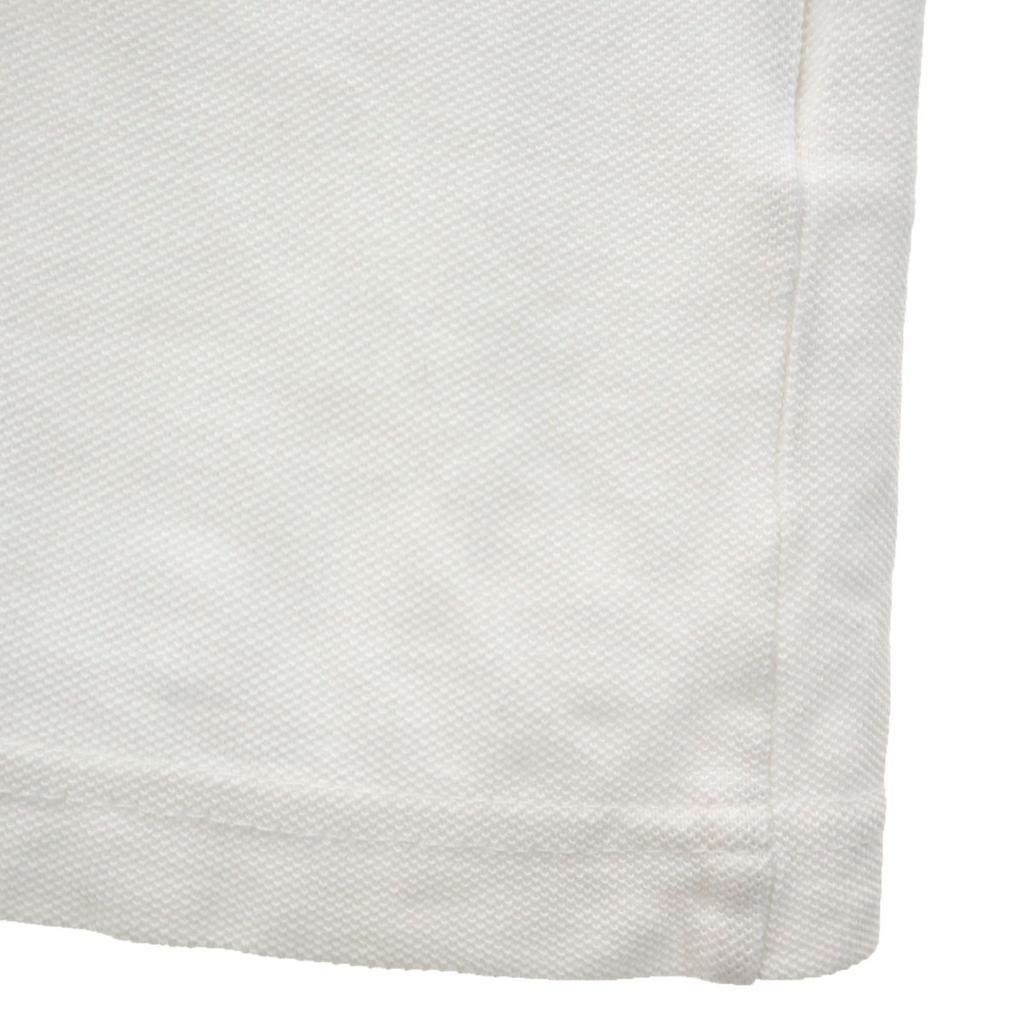 Nike Short Sleeve Polo Shirt L Off White Men's Used