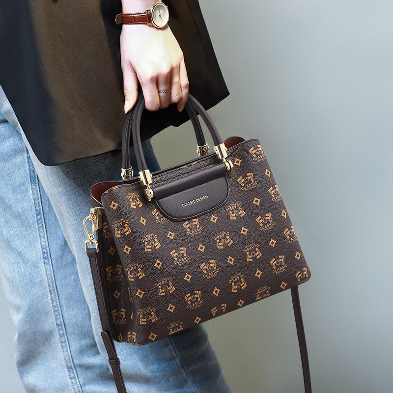 Tasche Damen neue Umhängetasche Damen Tasche Beuteltasche große Kapazität Muttertasche tragbare Umhängetasche Gepäck