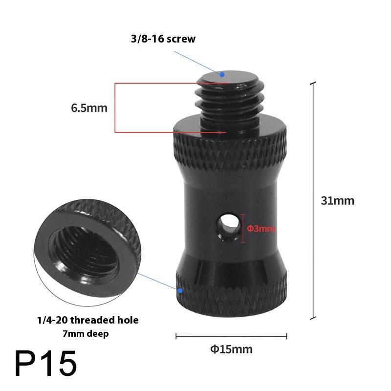 Thread Reinforce Camera Conversion Screw Adapter For Camera Tripod Ballhead Projector Bracket - 1/4 To 3/8 M4 M5 M6 M8 M10